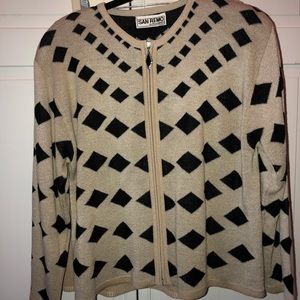 2 Piece San Remo Knit Skirt Suit, size L-12/14